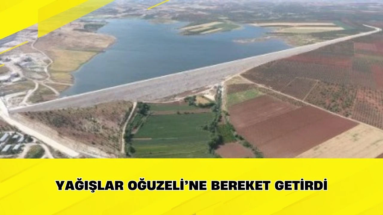 Yağışlar Oğuzeli&rsquo;ne Bereket Getirdi