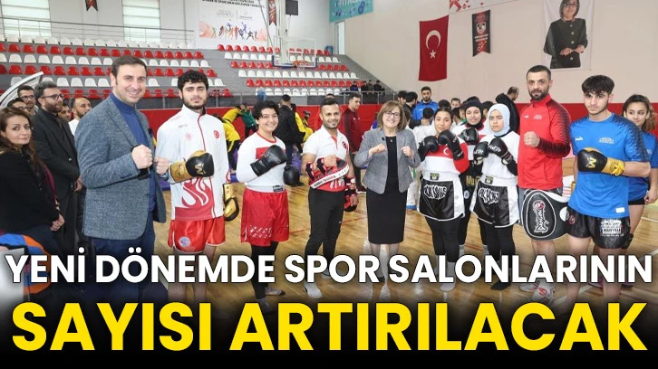 Yeni dönemde spor salonlarının sayısı artırılacak