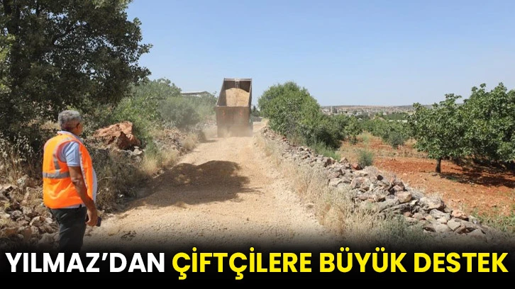 Yılmaz’dan çiftçilere büyük destek