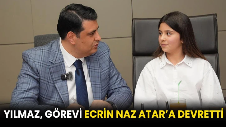 Yılmaz, görevi ecrin Naz Atar’a devretti