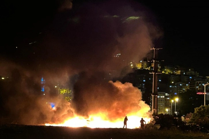 Zonguldak'ta yangın paniği