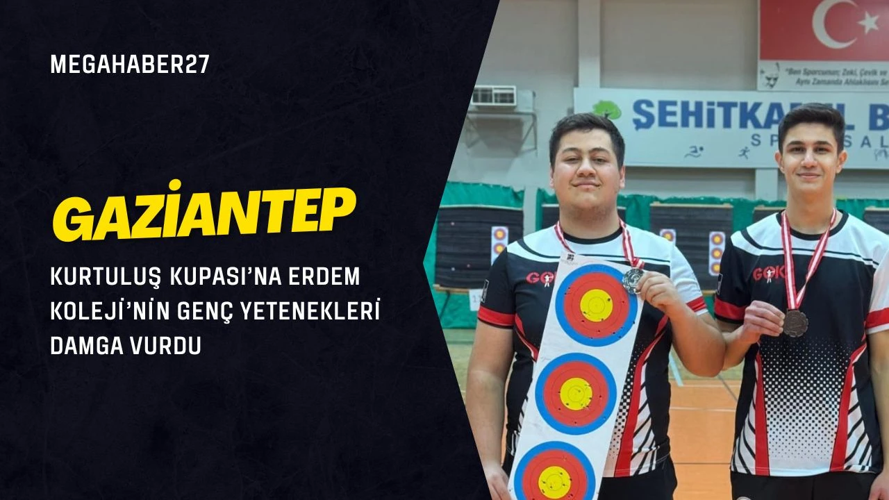 Gaziantep Kurtuluş Kupası’na Erdem Koleji’nin genç yetenekleri damga vurdu