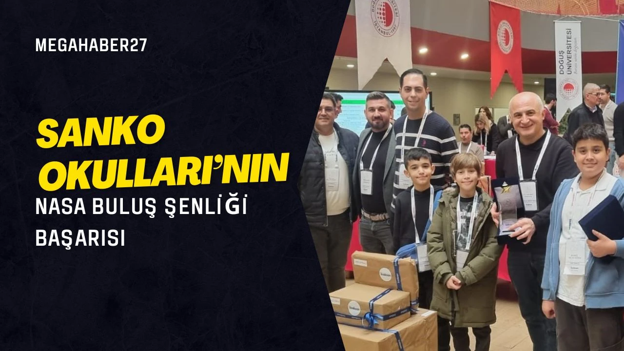 SANKO Okulları’nın Nasa buluş şenliği başarısı