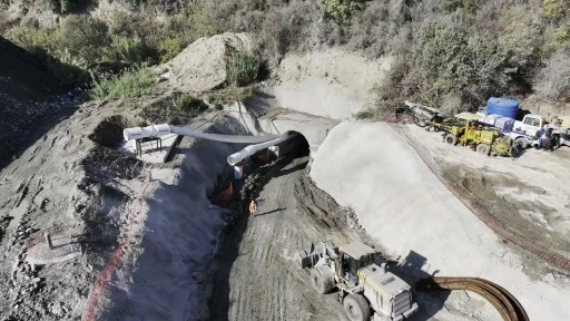 11 bin 200 metre uzunluğa ve 20 metre derinliğe sahip atık su tüneli Türkiye'nin en büyüğü olacak