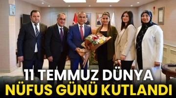 11 Temmuz Dünya Nüfus Günü Kutlandı