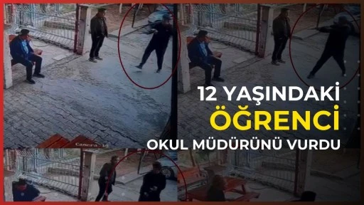 12 yaşındaki &ouml;ğrenci okul m&uuml;d&uuml;r&uuml;n&uuml; vurdu