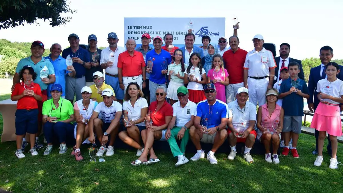15 Temmuz Demokrasi ve Milli Birlik Golf Turnuvası tamamlandı