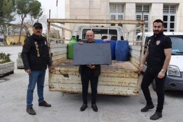 150 bin liralık malzeme &ccedil;aldılar, serbest kaldılar