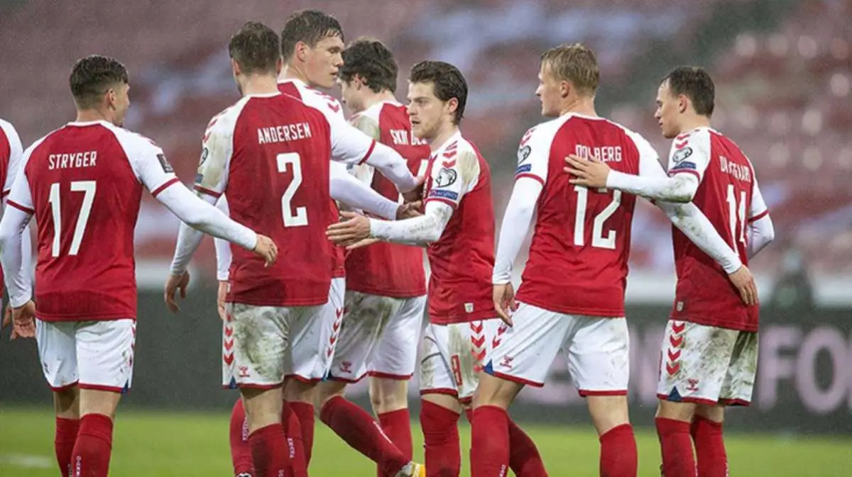 2022 Dünya Kupası Elemeleri F Grubu'nda Danimarka, sahasında Moldova'yı 8-0 yendi