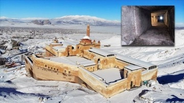238 yıllık İshak Paşa Sarayı'nda 'merkezi ısıtma sistemi' izleri