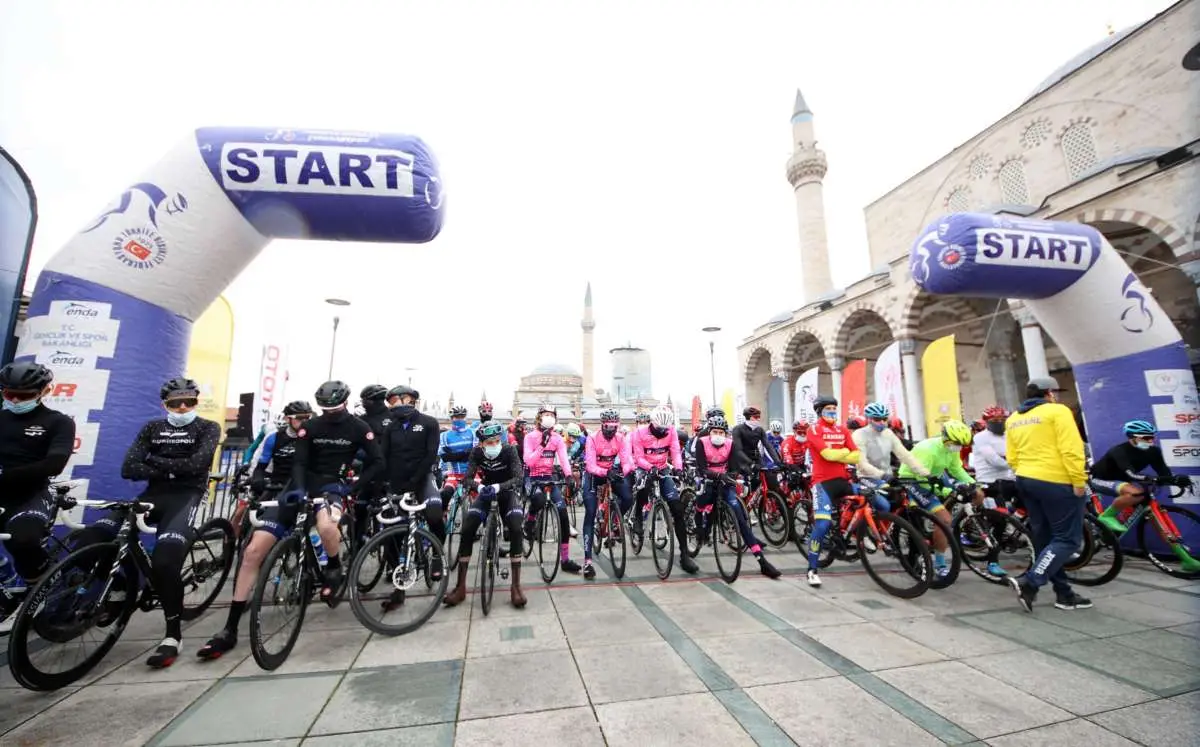 26. Uluslararası Mevlana Bisiklet Turu, Konya'da başladı