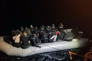 36 düzensiz göçmen kurtarıldı