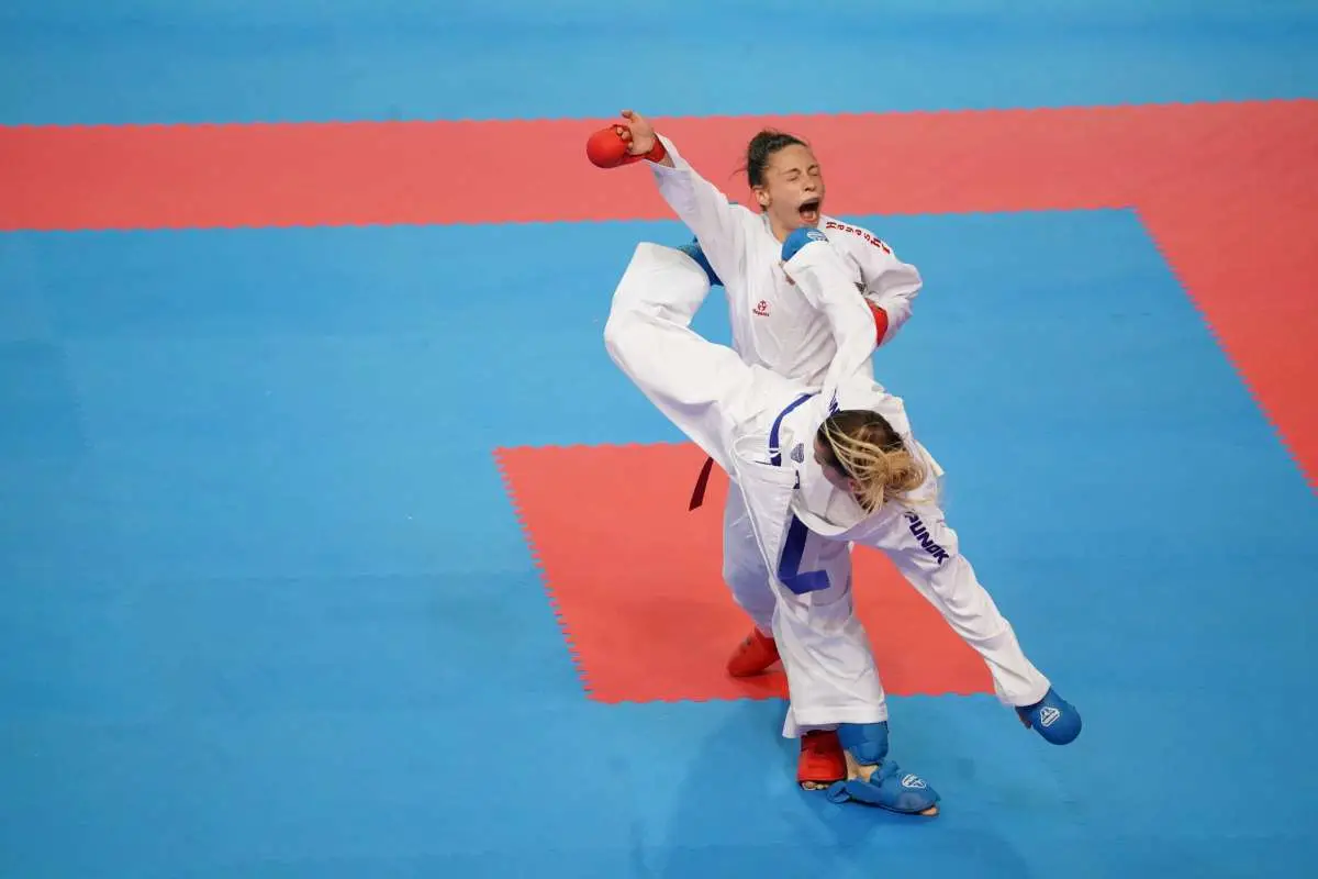 55. Avrupa Büyükler Karate Şampiyonasında millilerden büyük...
