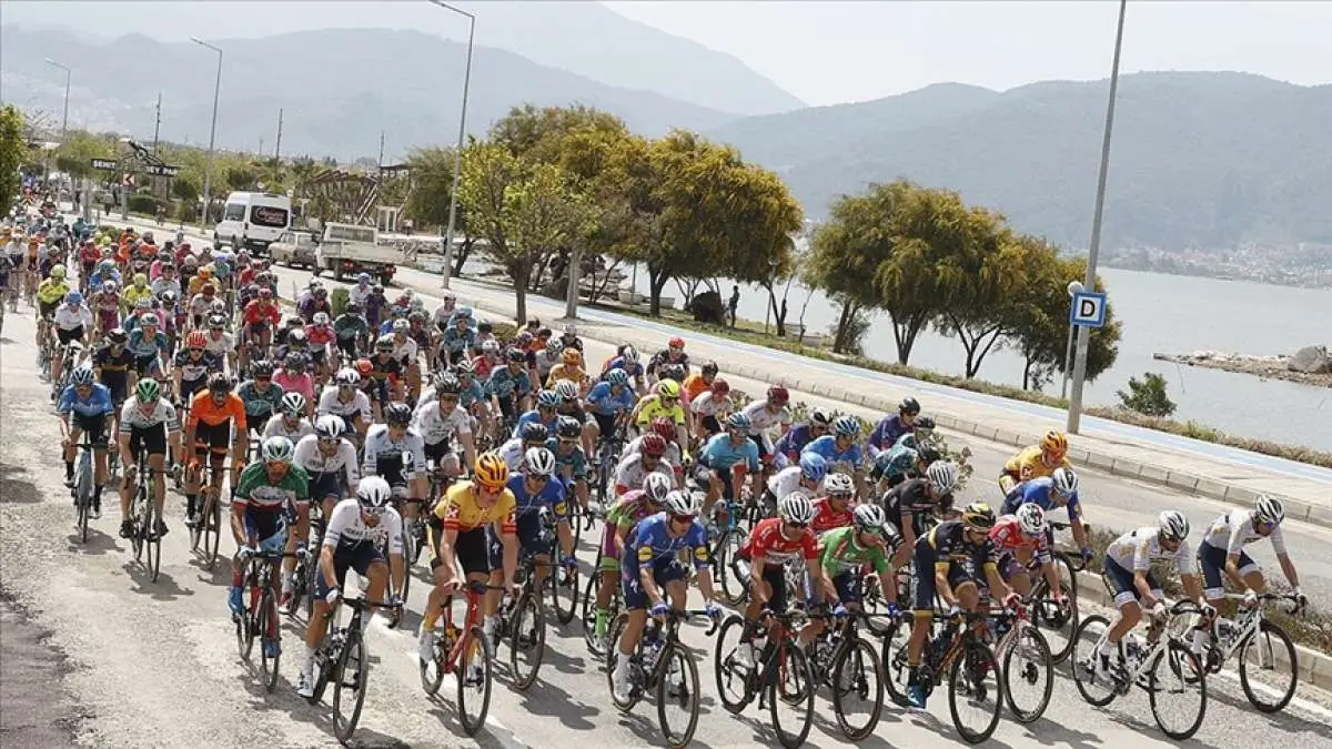 56. Cumhurbaşkanlığı Türkiye Bisiklet Turu Fethiye-Marmaris etabı başladı
