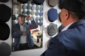 63 yıllık şapka ustası Diyarbakır’da mesleğin son temsilciliğini yapıyor