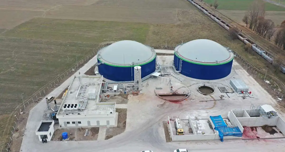 7 milyon Euro yatırımla biyogaz tesisi kuruldu: Hayvan gübresinden elektrik üretiliyor