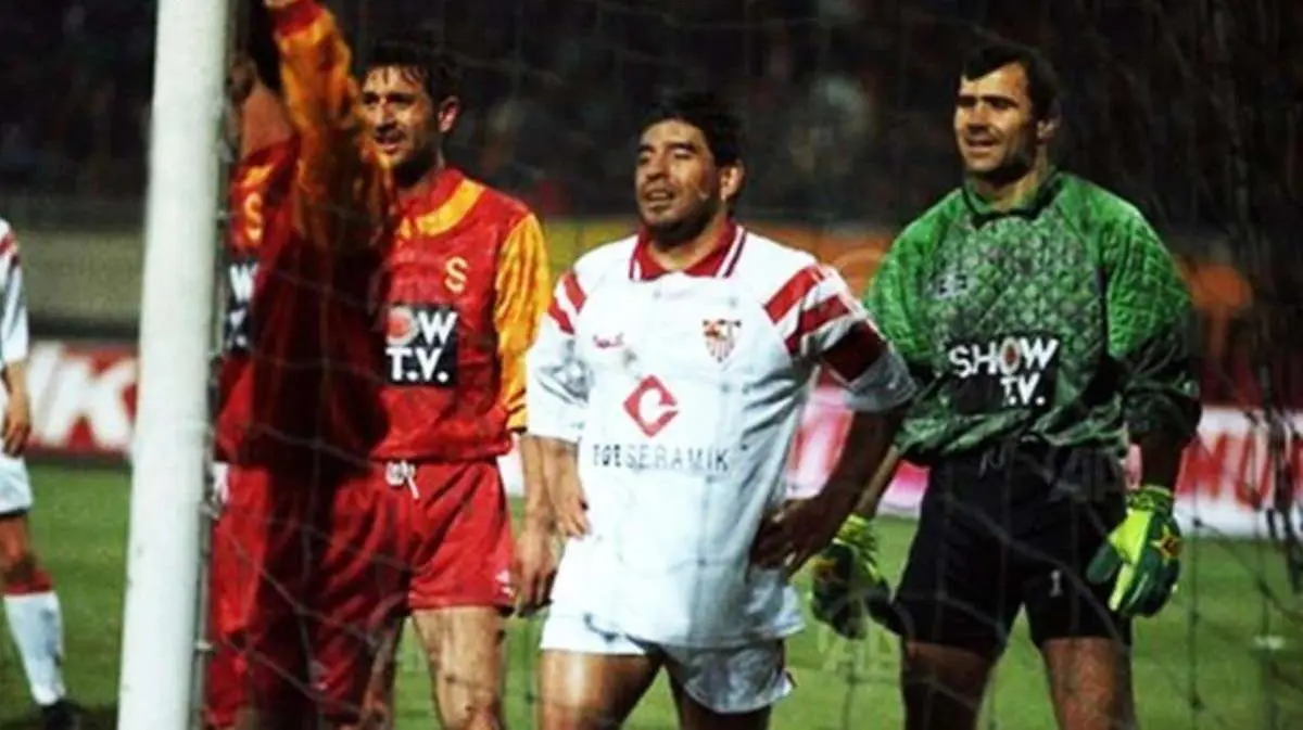 8-0 skorlu meşhur 1992-93 sezonunun Beşiktaşlı ve G.Saraylı efsaneleri birbiriyle atıştı