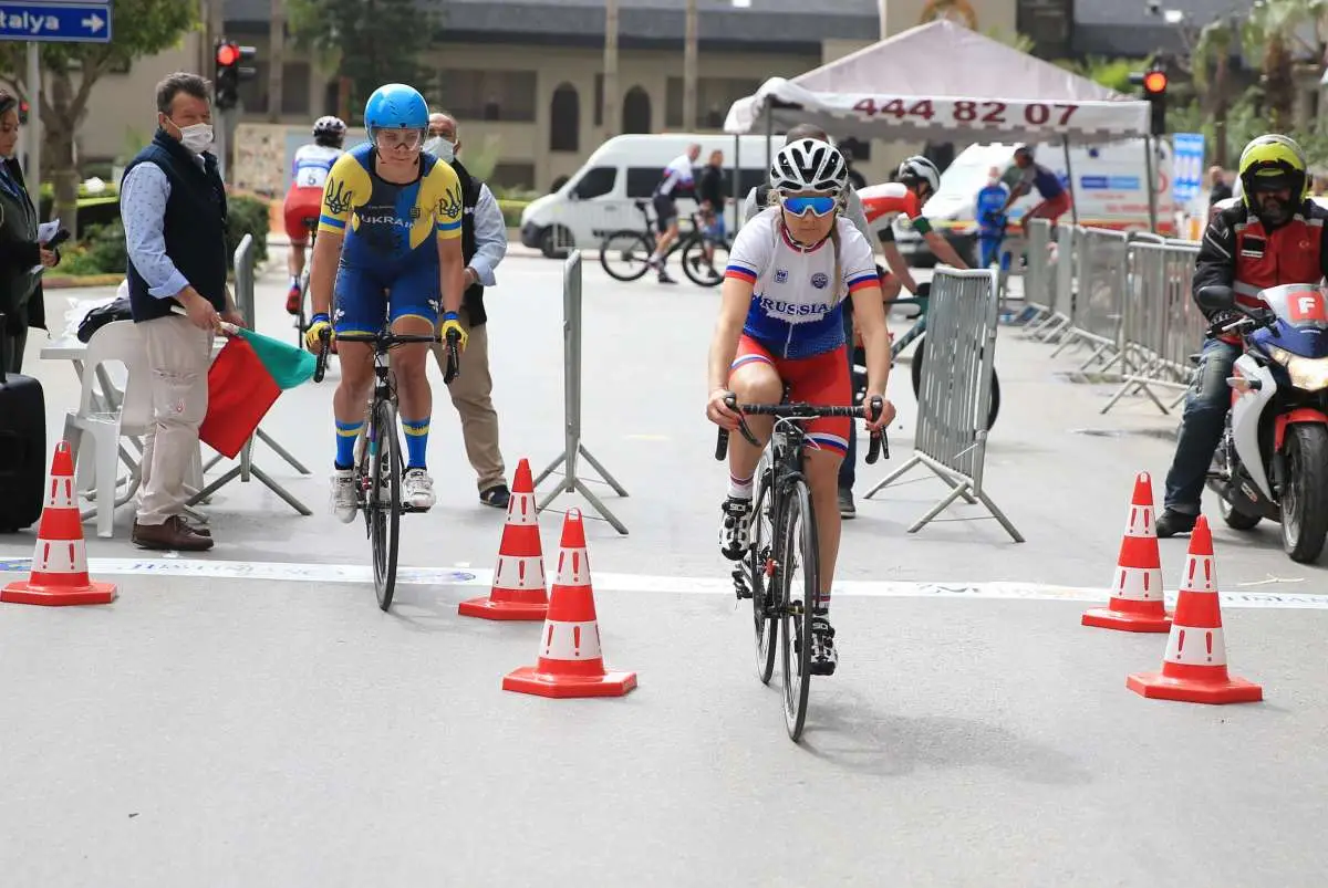 9. Avrupa İşitme Engelliler Yol Bisikleti Şampiyonası Alanya'da...