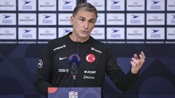 A Milli Futbol Takımı'nın teknik direktörü Kuntz: Grup maçlarını galibiyetle tamamlamak istiyor