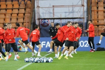 A Milli Takım, Republican Stadyumu'nda &ccedil;alıştı