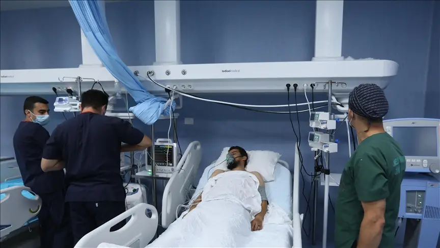 AA ekibi, Libya'daki Türk askeri hastanesini görüntüledi