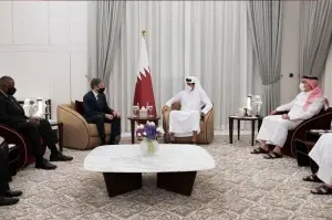 ABD Dışişleri Bakanı Blinken ve Savunma Bakanı Austin Katar'da