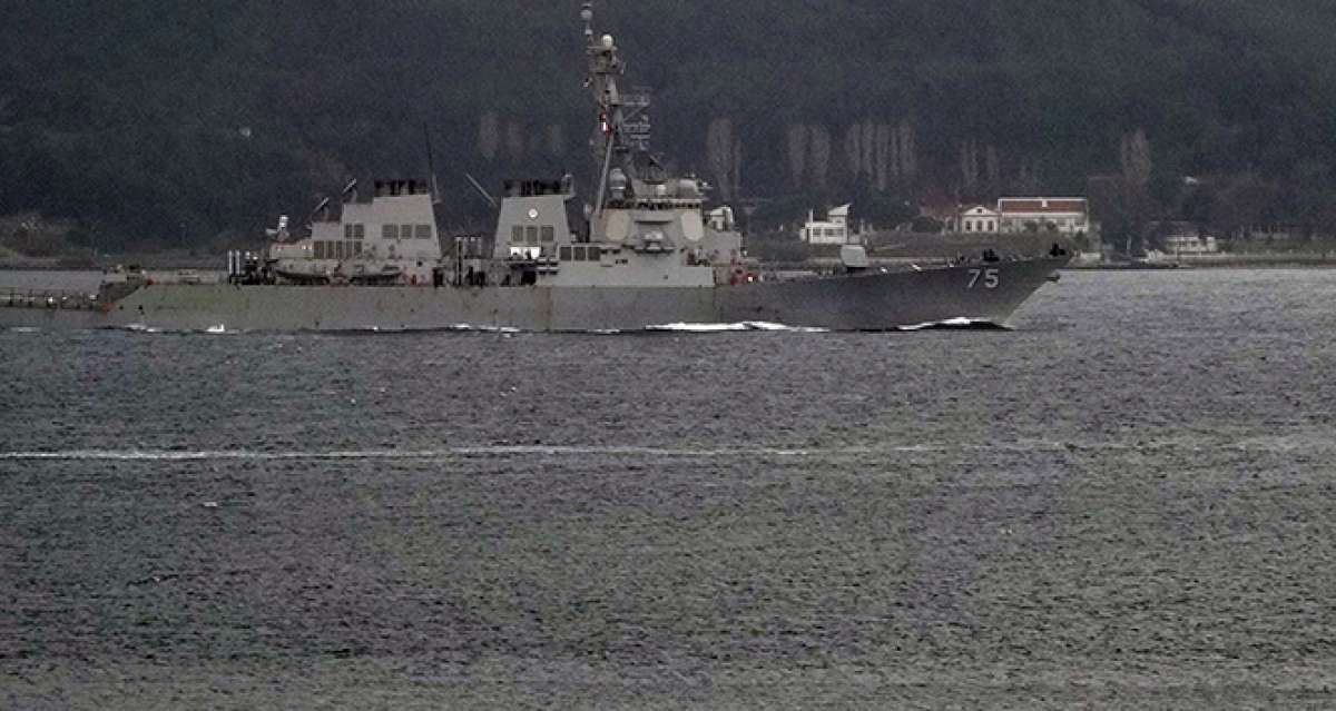 ABD, savaş gemilerini Karadeniz'e göndermekten vazgeçti