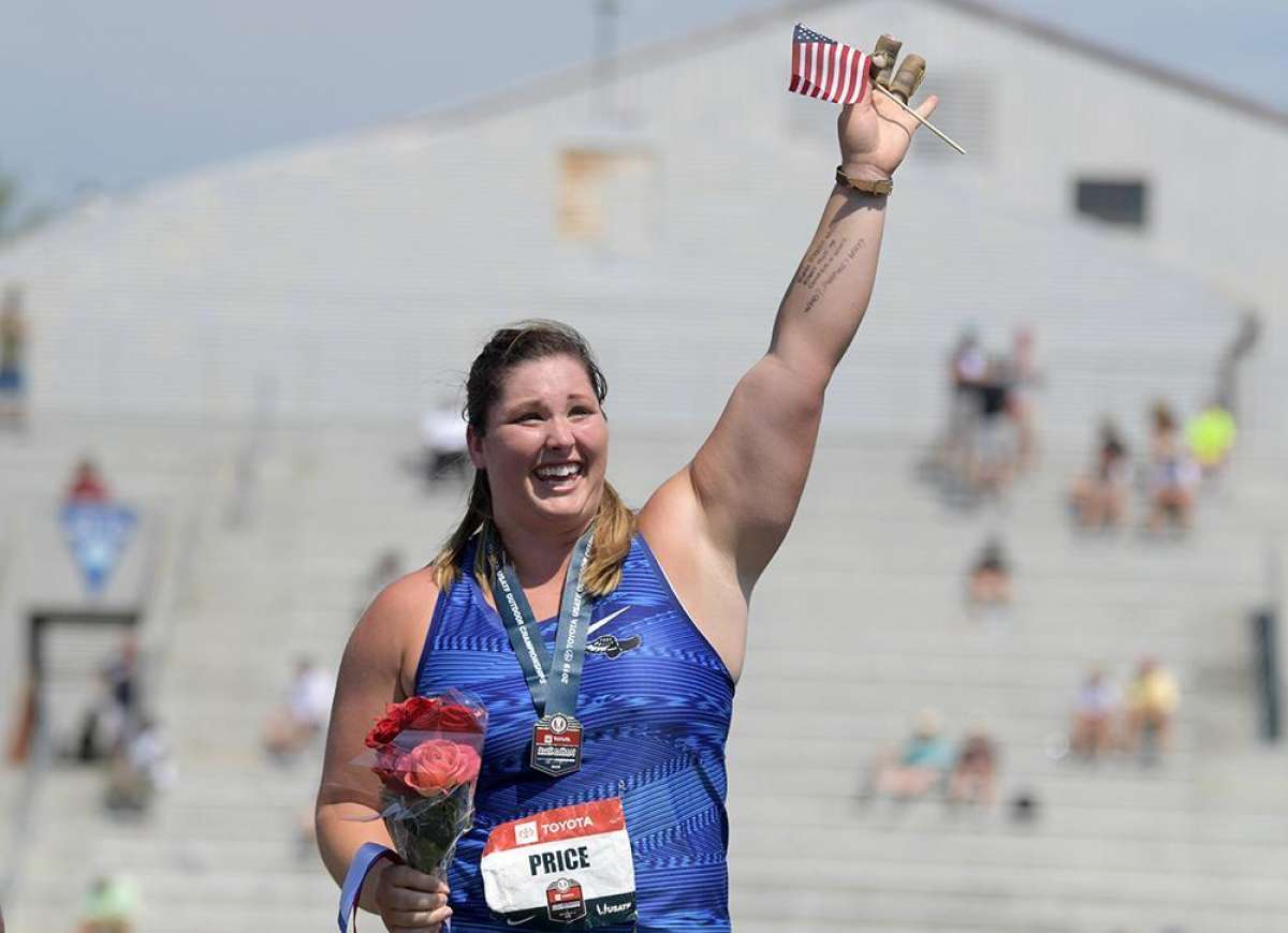 ABD'li sporcu Price, çekiç atmada 80 metreyi geçen ikinci kadın...
