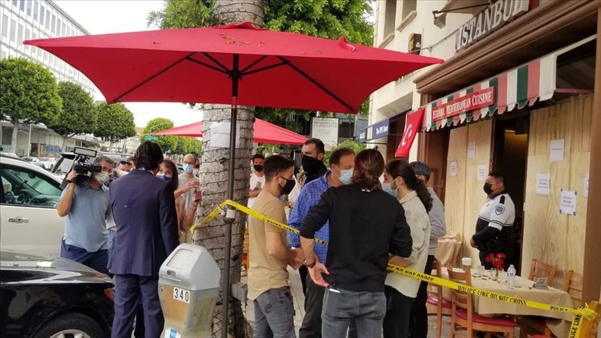 ABD’nin Los Angeles kentinde Türk restoranına yapılan saldırıyla ilgili bir zanlı yakalandı