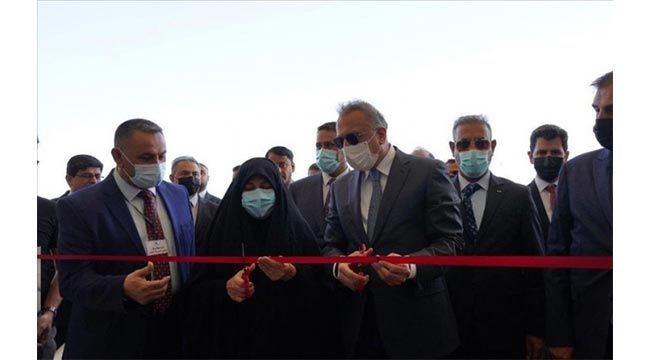 Acarsan'ın Irak'ta inşa  ettiği hastane hizmete açıldı