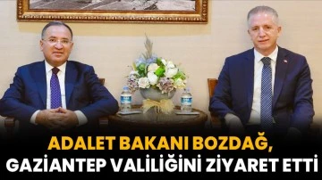 Adalet Bakanı Bozdağ, Gaziantep Valiliğini ziyaret etti