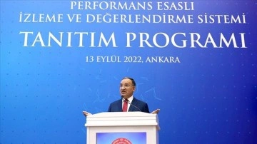 Adalet Bakanı Bozdağ: PEİDS sağlıklı işletilirse pek çok doğru kararın alınmasına katkı sunacaktır