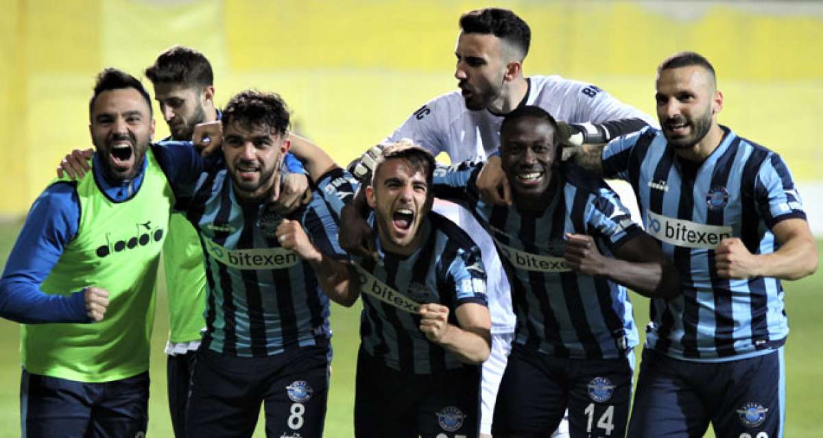 Adana Demirspor ve GZT Giresunspor Süper Lig'e yükseldi!
