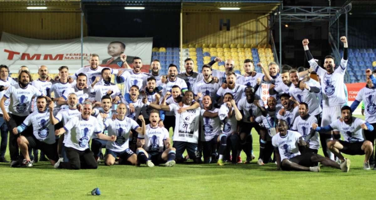 Adana Demirspor'un şampiyonluk karnesi