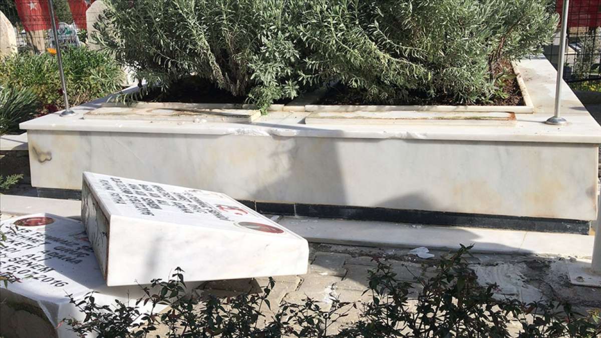 Adana'da 79 mezarın tahrip edilmesiyle ilgili DEAŞ bağlantılı 6 zanlıdan 5'i tutuklandı