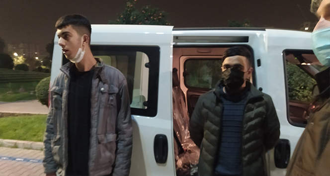 Adana'da bir kişiyi bıçaklayan 2 şüpheli kovalamaca sonucu yakalandı