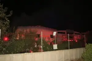 Adana’da tekstil fabrikasında yangın