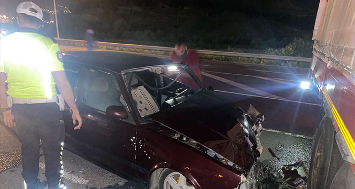 Adana'da trafik kazası: 2 yaralı