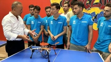 Adana'dan üniversite öğrencileri "Umut Işığı" adlı dron projesiyle TEKNOFEST'te