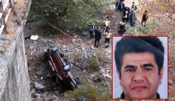 Adıyaman'da köprüden düşen otomobilin sürücüsü öldü