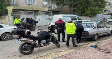 Adıyaman’da şase numarası silinmiş motosiklet yakalandı