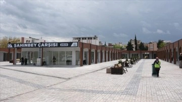 Adıyaman'da yapılan "Şahinbey &Ccedil;arşısı" tamamlandı