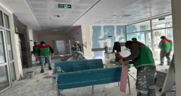 Adıyaman’daki sağlık tesisini Karaköprü Belediyesi yenileniyor