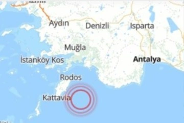 AFAD: Akdeniz'de 5,4 büyüklüğünde deprem meydana geldi