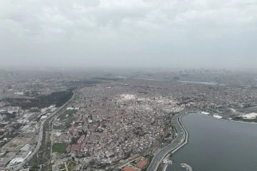 Afrika çöl tozları İstanbul semalarında