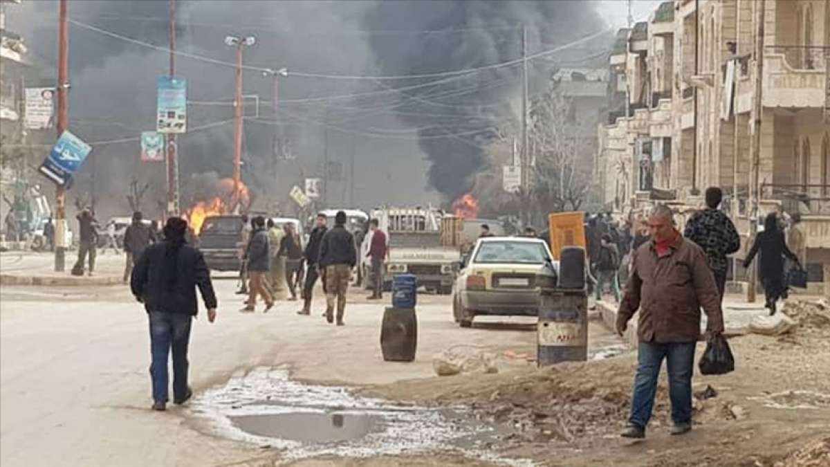Afrin'de iftar öncesi terör saldırısı: 5 çocuk yaralandı