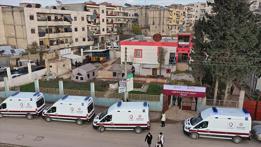 Afrin'de Sevgi Kadın Doğum ve Çocuk Hastanesi açıldı