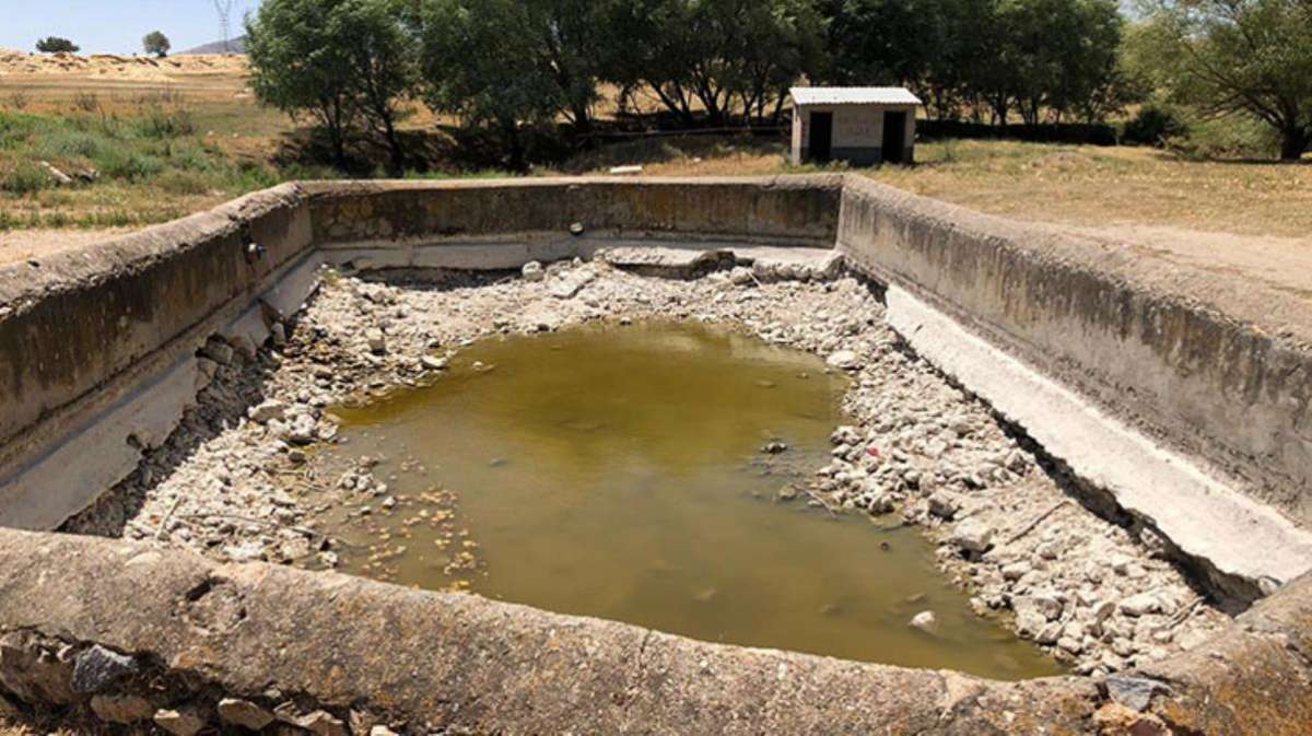 Afyonkarahisar'da su kaynakları tükendi! 150 yıllık pınarın son hali içler acıttı