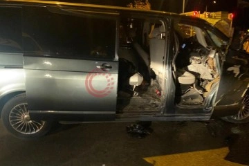 Afyonkarahisar'da trafik kazası: 4 yaralı