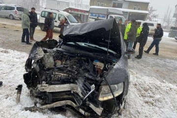 Ağrı’da trafik kazası: 4 yaralı